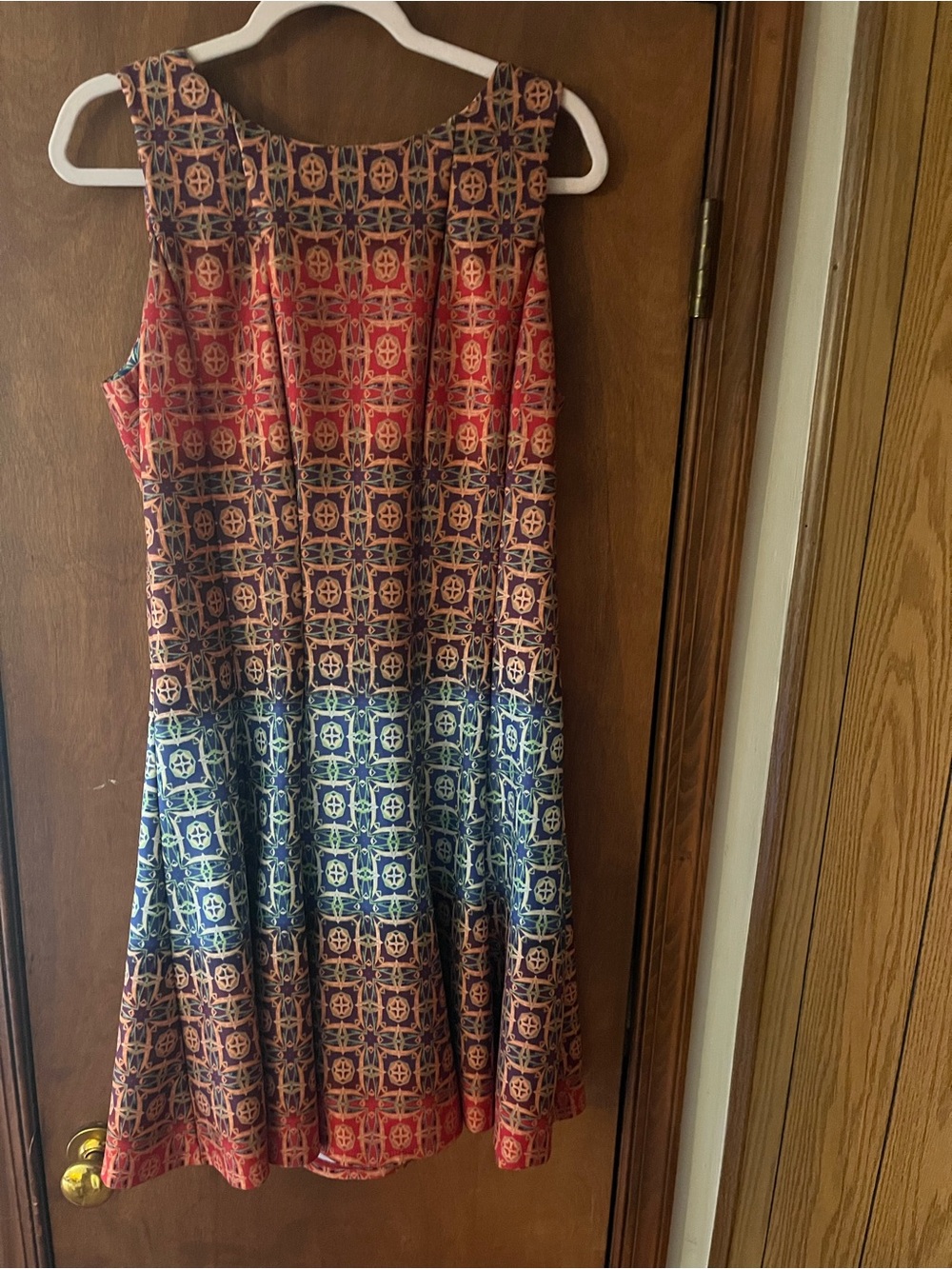Julian Taylor Multicolored Day Dress Size 12